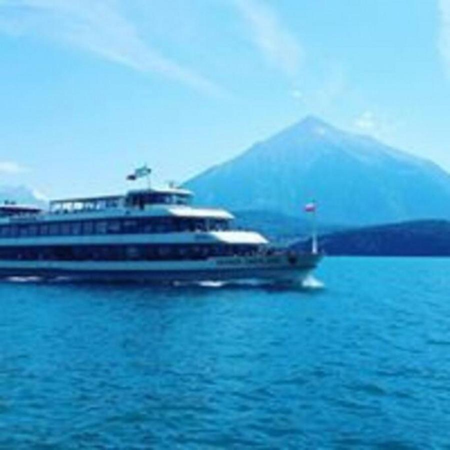 Swisshut Stunning Views Alps Lake - Chalet Erli Därligen エクステリア 写真
